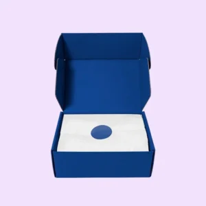 Custom Blue Mailer Boxes