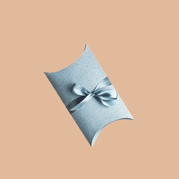 Custom Silver Pillow Boxes