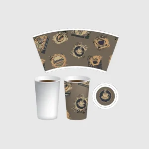 Custom cup sleeves