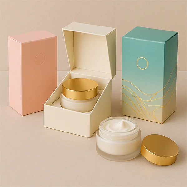 Custom Cream Boxes