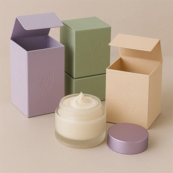 Custom Cream Boxes